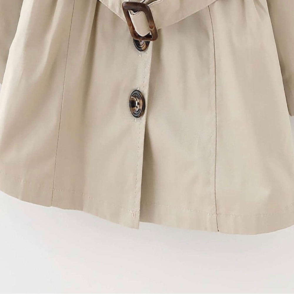 SOLD! NWT Toddler Girl Trench Fashion Coat - Picture 7 of 10